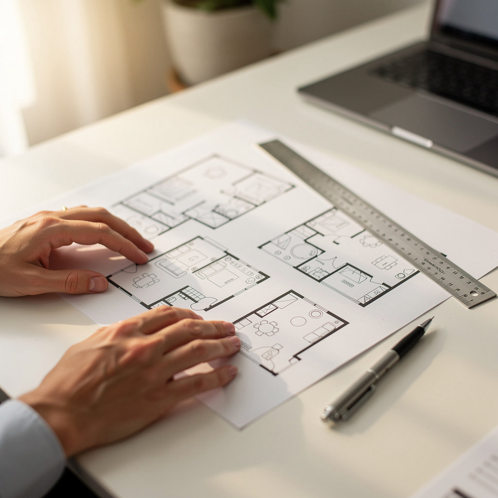Sage house apartments San Diego detailed floor plan layout showing room dimensions and flow for San Diego apartment rentals